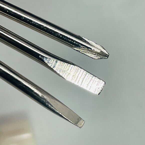 Vintage Brunswick Mini Screwdriver Set With Interchangeable Heads & Storage - Picture 3 of 11